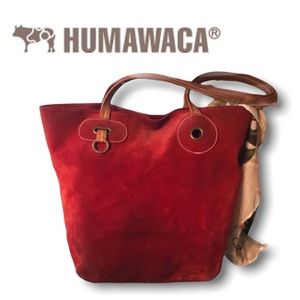 Humawaca Suede Leather Tote